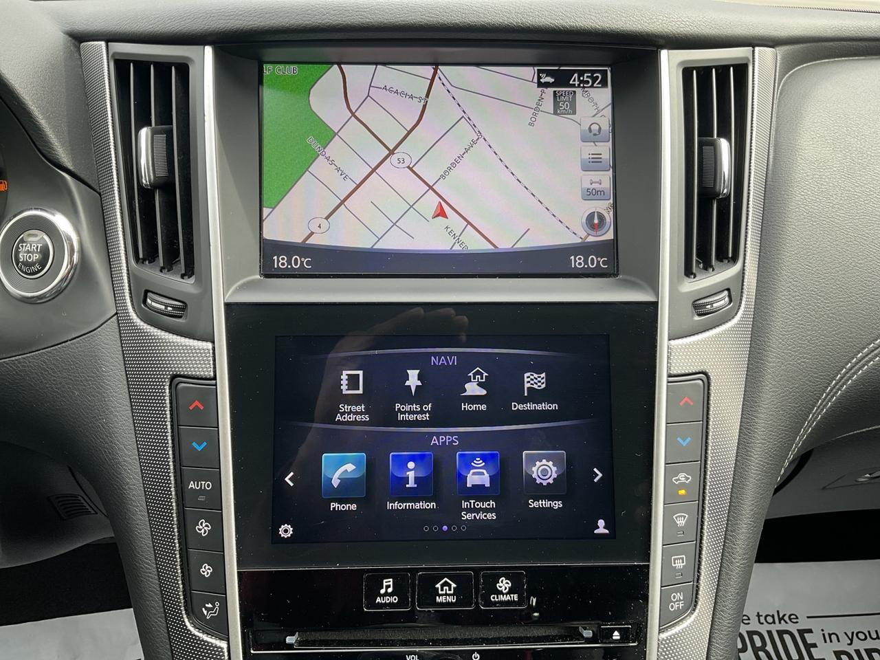 2019 Infiniti Q50 3.0t Signature AWD - LTHR! NAV! BACK-UP CAM! SUNRO Photo