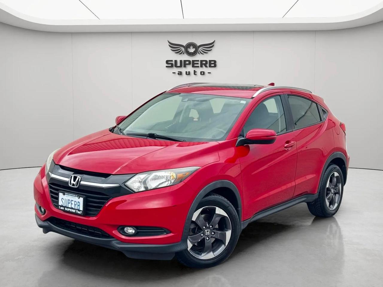 2018 Honda HR-V EX-L NAVI   AWD   NO ACCIDENT   SUNROOF   HEATED F Photo0