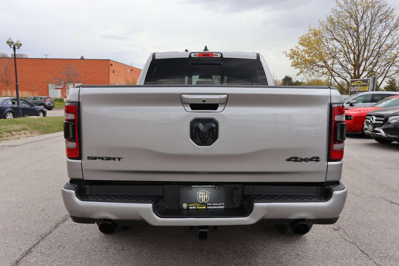 2019 RAM 1500 SPORT-5.7L HEMI-4WD-CREWCAB/R STARTER/BCAM/P SENSORS/LEATHER/P SEAT/H SEATS&STEERING/KEYLESS/CARPLAY Photo