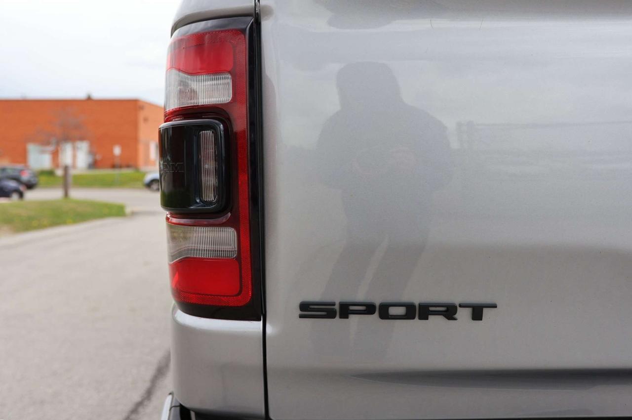 2019 RAM 1500 SPORT-5.7L HEMI-4WD-CREWCAB/R STARTER/BCAM/P SENSORS/LEATHER/P SEAT/H SEATS&STEERING/KEYLESS/CARPLAY Photo