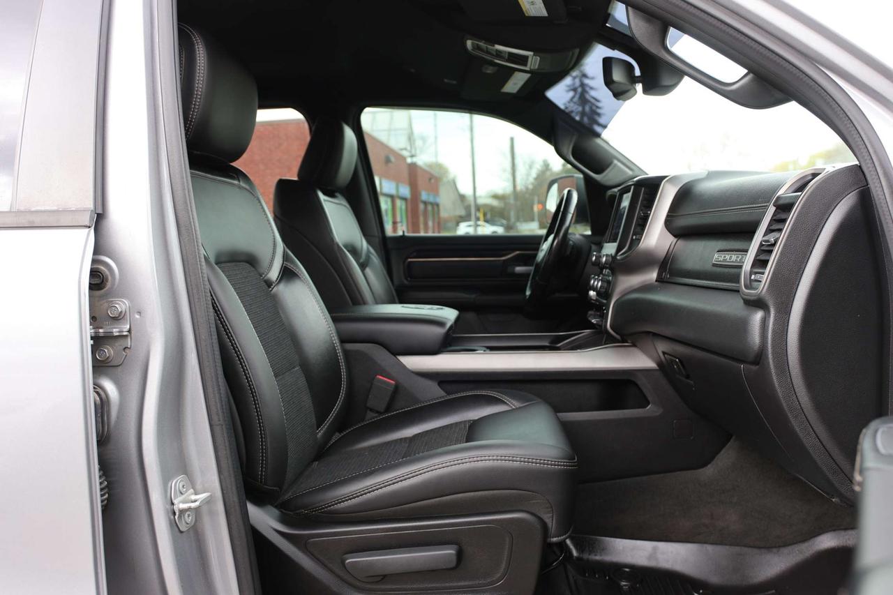 2019 RAM 1500 SPORT-5.7L HEMI-4WD-CREWCAB/R STARTER/BCAM/P SENSORS/LEATHER/P SEAT/H SEATS&STEERING/KEYLESS/CARPLAY Photo