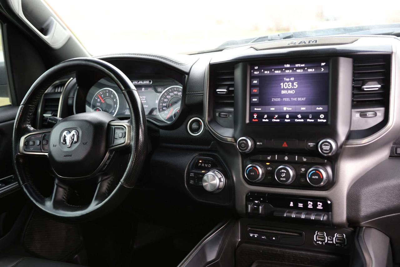 2019 RAM 1500 SPORT-5.7L HEMI-4WD-CREWCAB/R STARTER/BCAM/P SENSORS/LEATHER/P SEAT/H SEATS&STEERING/KEYLESS/CARPLAY Photo