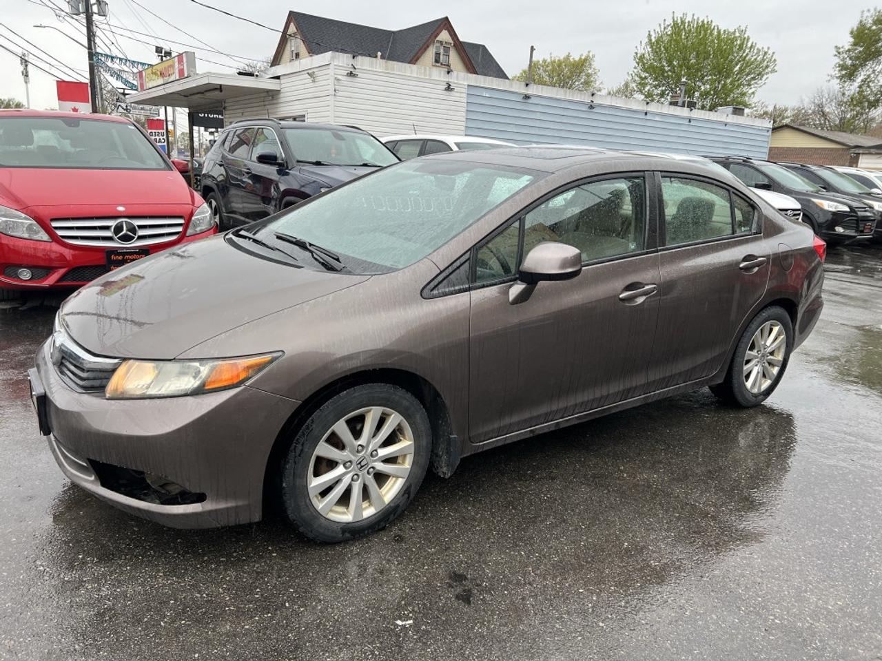 2012 Honda Civic EX 4 Door Manual Photo2