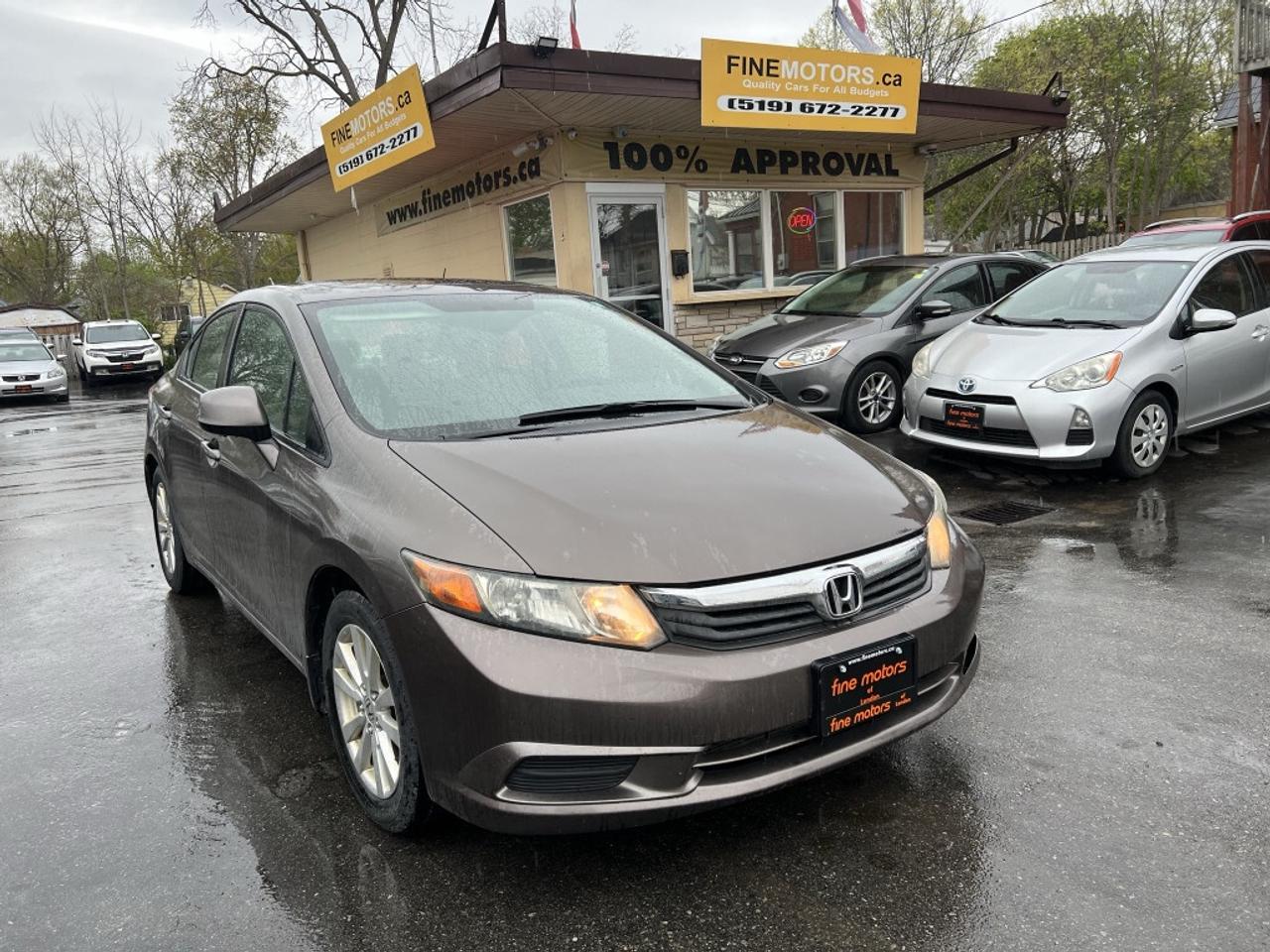 2012 Honda Civic EX 4 Door Manual Photo0