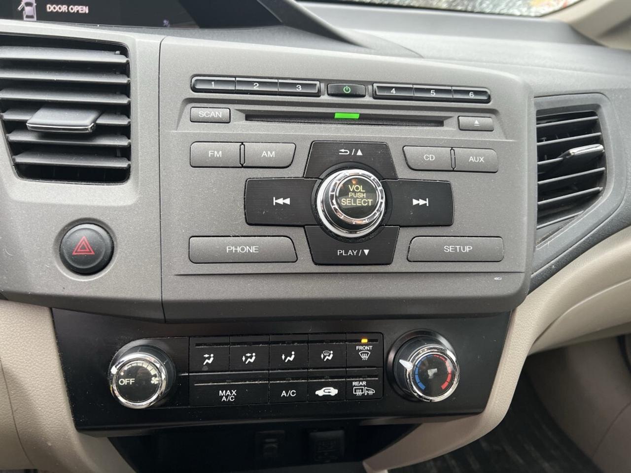 2012 Honda Civic EX 4 Door Manual Photo
