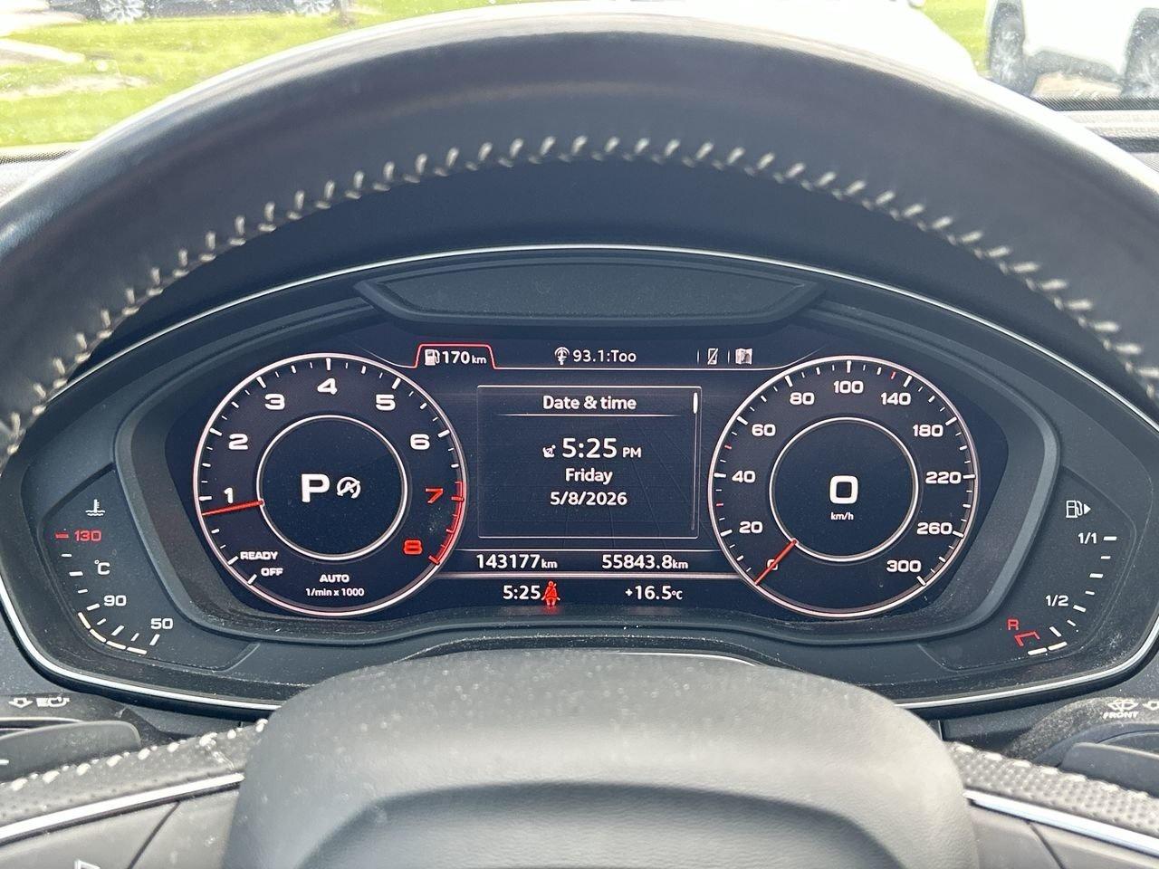 2018 Audi Q5 2.0T Technik   S Line Black   Comfort Interior Photo
