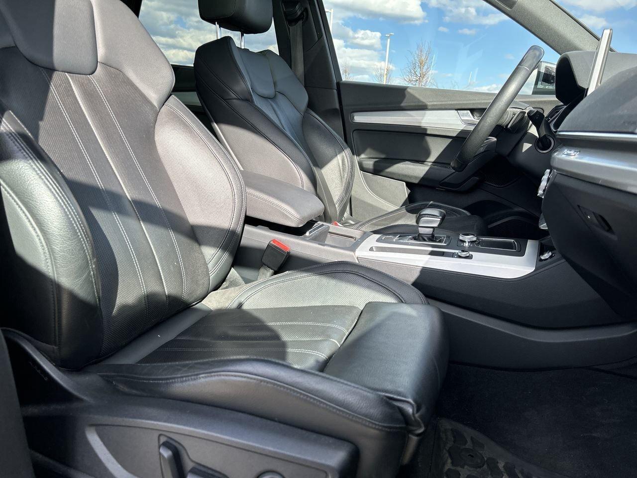 2018 Audi Q5 2.0T Technik   S Line Black   Comfort Interior Photo