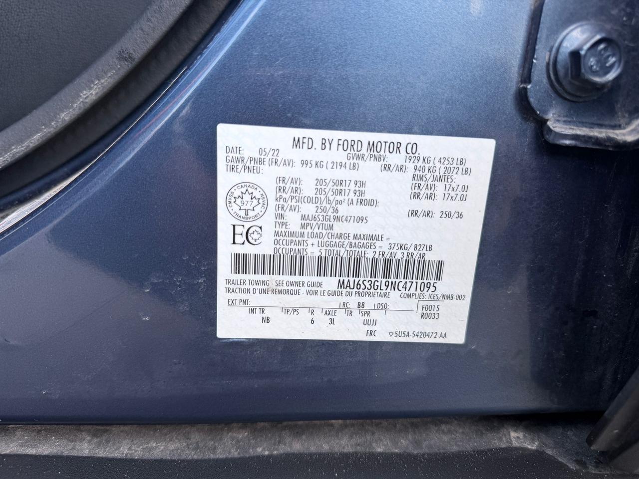 2022 Ford EcoSport SE Photo