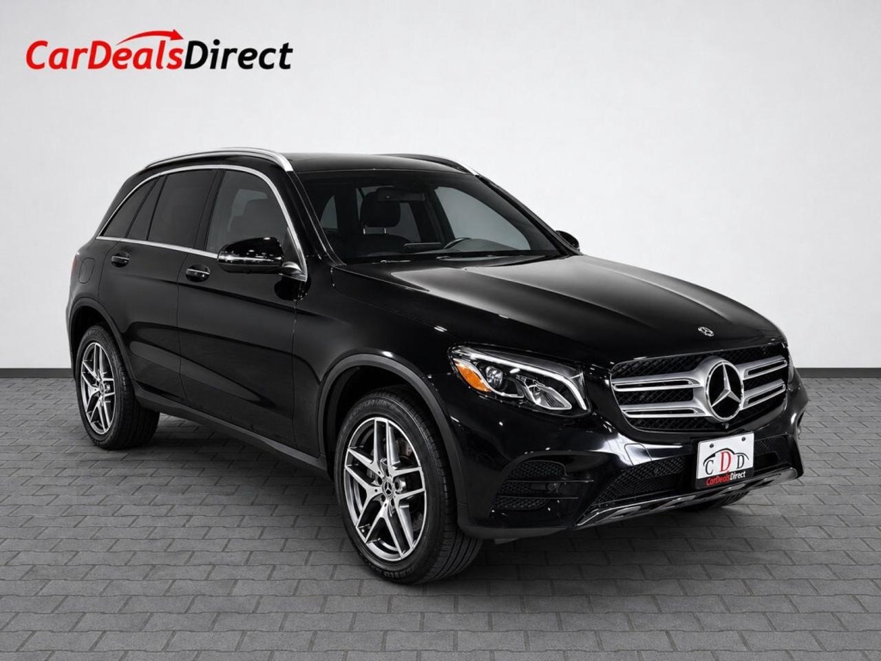 2018 Mercedes-Benz GLC-Class 4MATIC AWD   Low KM   Black on Black   Power Liftg Photo