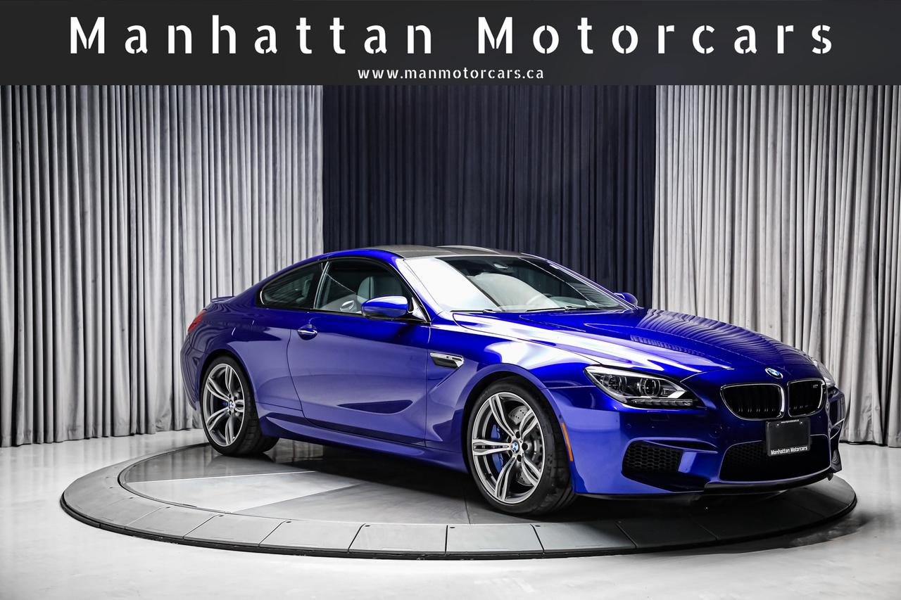 2013 BMW M6 COUPE V8 560HP CARBONROOF NOACCIDNT EXEC.PK SERVCD Photo