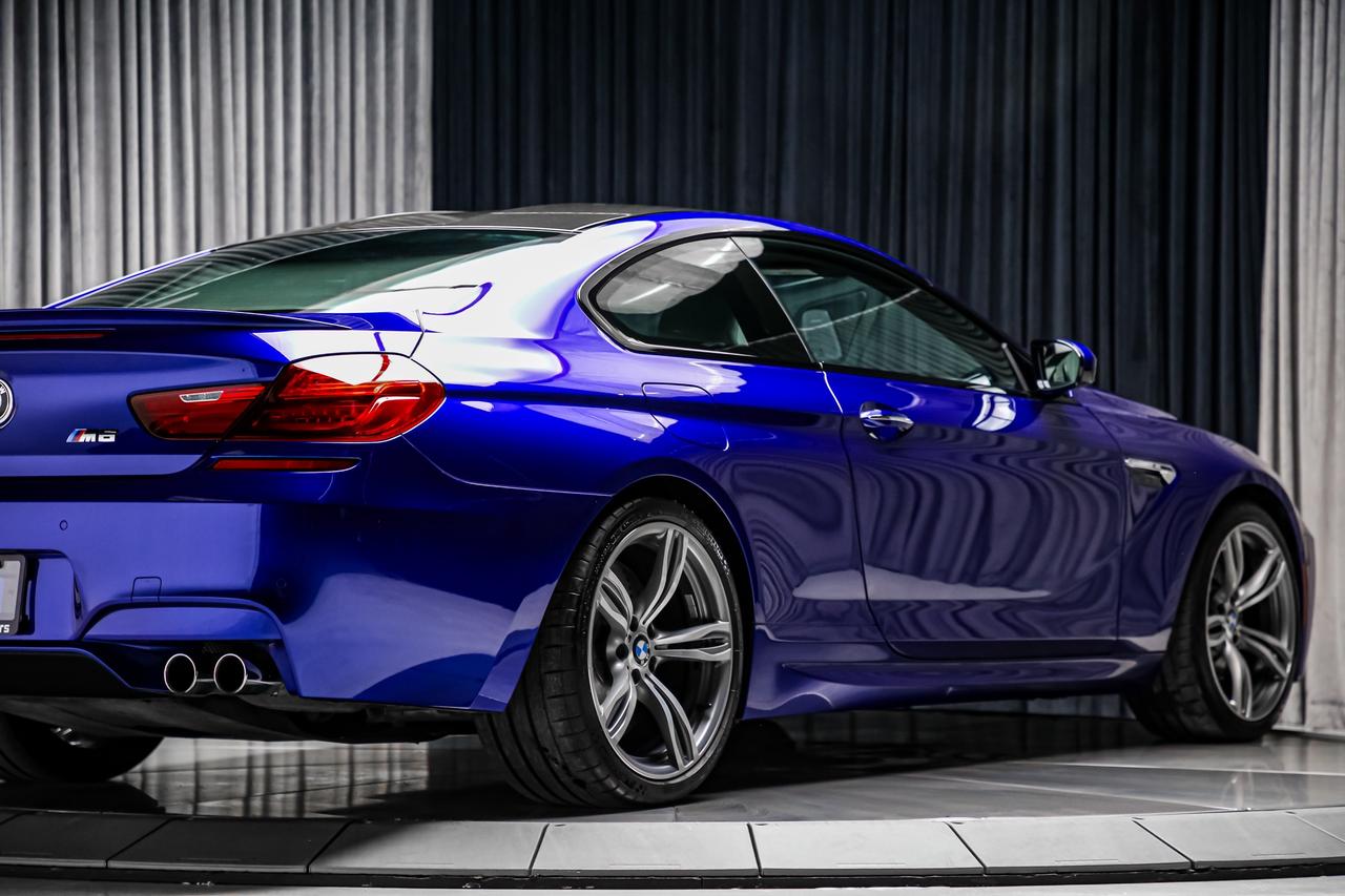 2013 BMW M6 COUPE V8 560HP CARBONROOF NOACCIDNT EXEC.PK SERVCD Photo