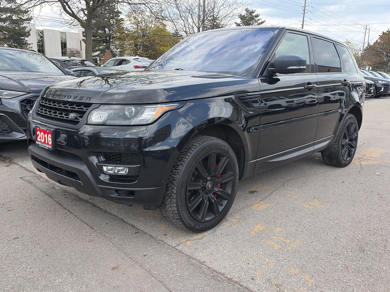 2016 Land Rover Range Rover Sport V8 SUPERCHARGED DYNAMIC, VENTED SEATS, HEADS UP ! Photo