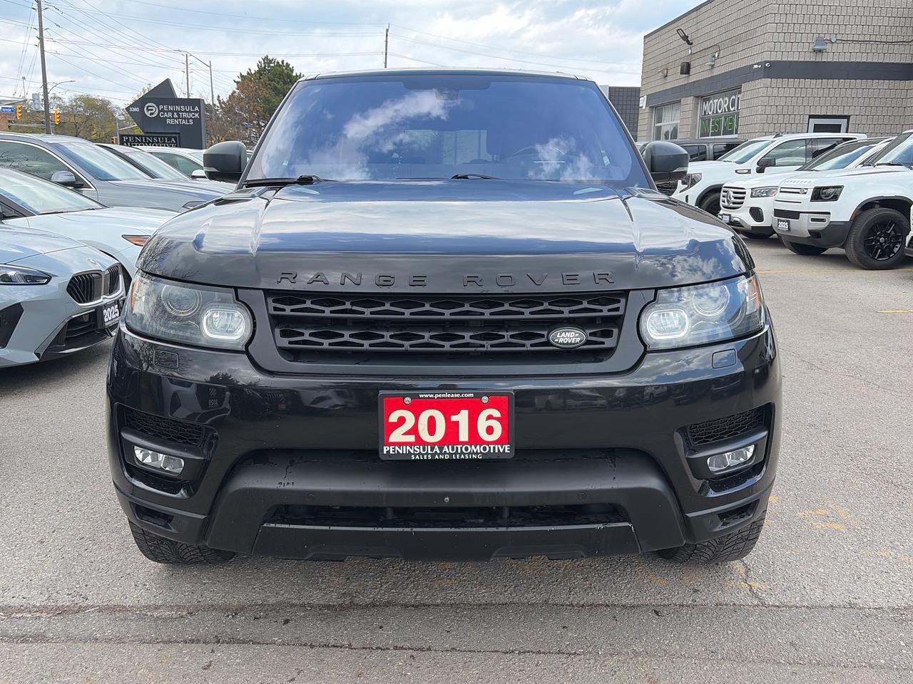 2016 Land Rover Range Rover Sport V8 SUPERCHARGED DYNAMIC, VENTED SEATS, HEADS UP ! Photo