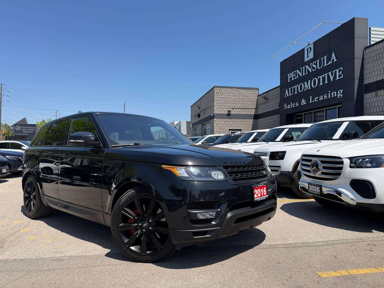 2016 Land Rover Range Rover Sport V8 SUPERCHARGED DYNAMIC, VENTED SEATS, HEADS UP ! Photo