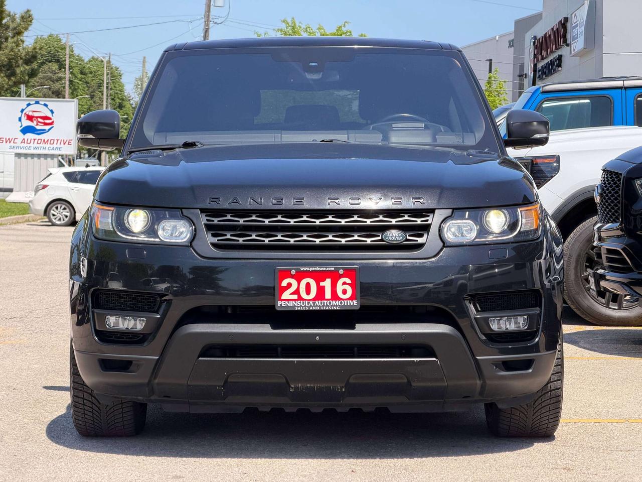 2016 Land Rover Range Rover Sport V8 SUPERCHARGED DYNAMIC, VENTED SEATS, HEADS UP ! Photo