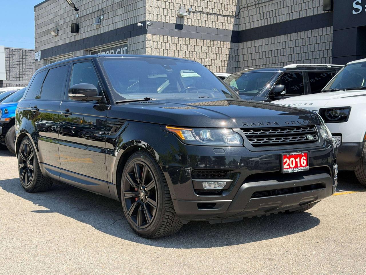 2016 Land Rover Range Rover Sport V8 SUPERCHARGED DYNAMIC, VENTED SEATS, HEADS UP ! Photo