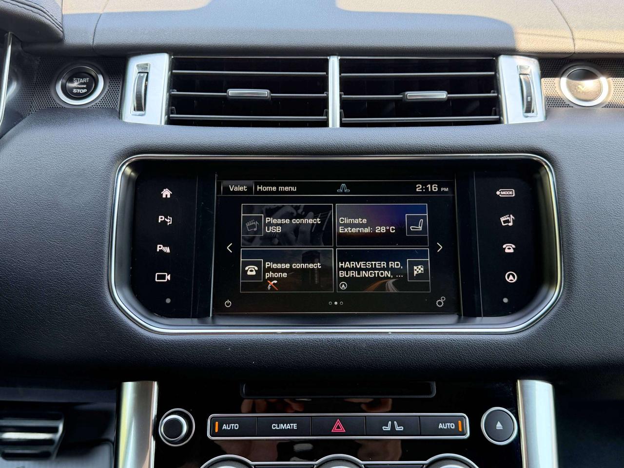 2016 Land Rover Range Rover Sport V8 SUPERCHARGED DYNAMIC, VENTED SEATS, HEADS UP ! Photo