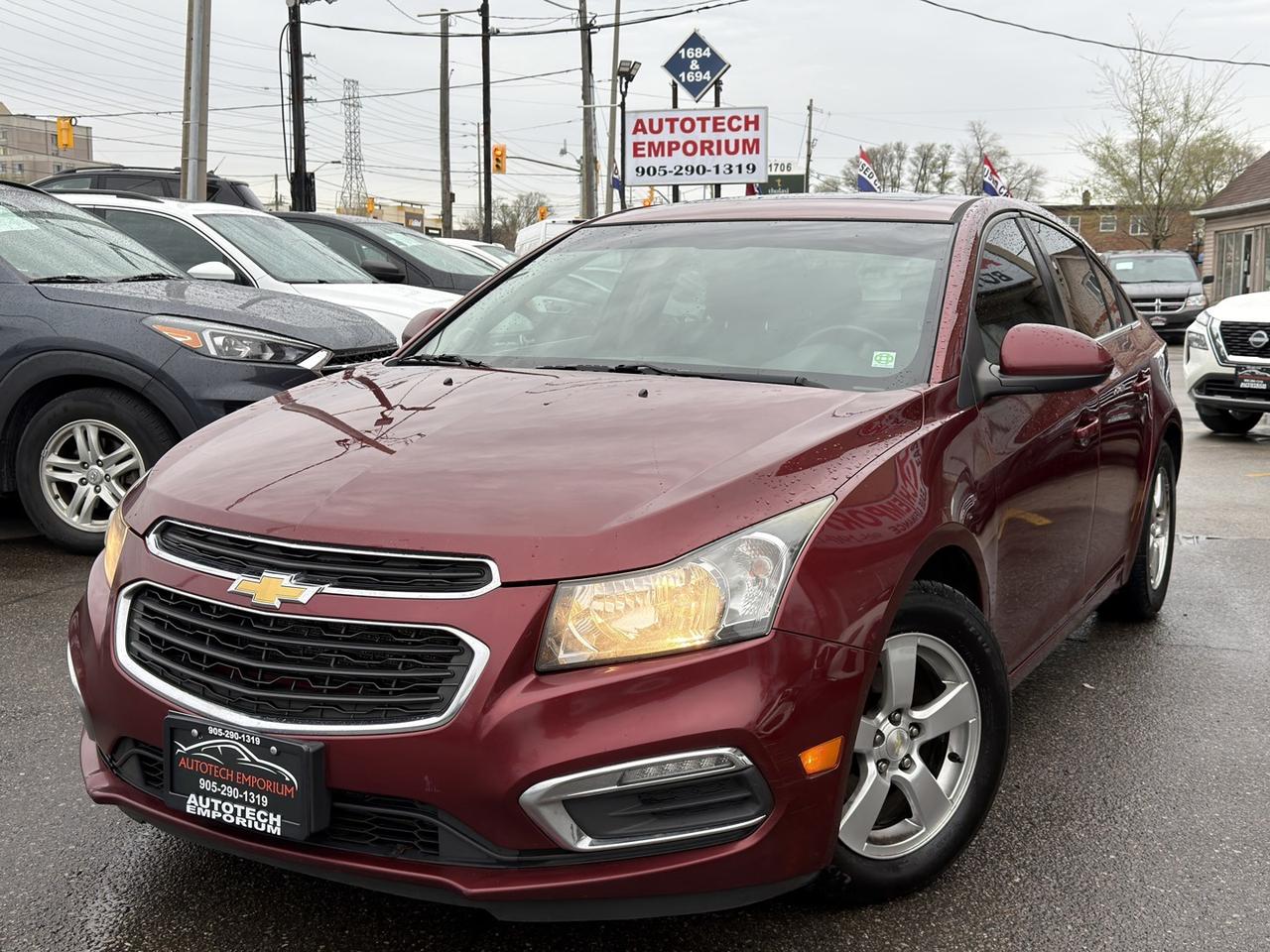 2015 Chevrolet Cruze 2LT   Leather   Sunroof   Heated Seats Photo0