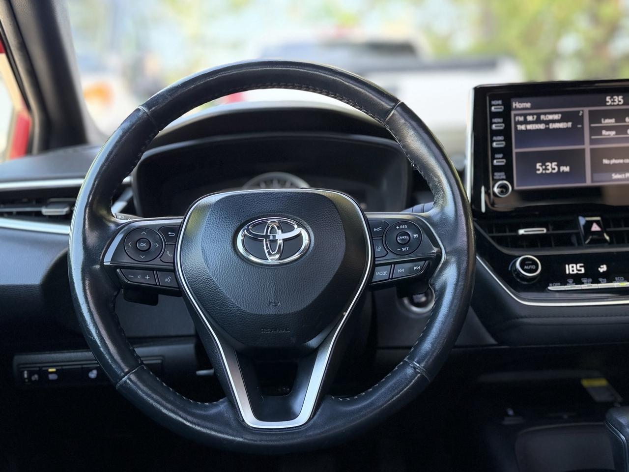 2020 Toyota Corolla SE Pearl White Sunroof   Htd Steering   Push Start Photo