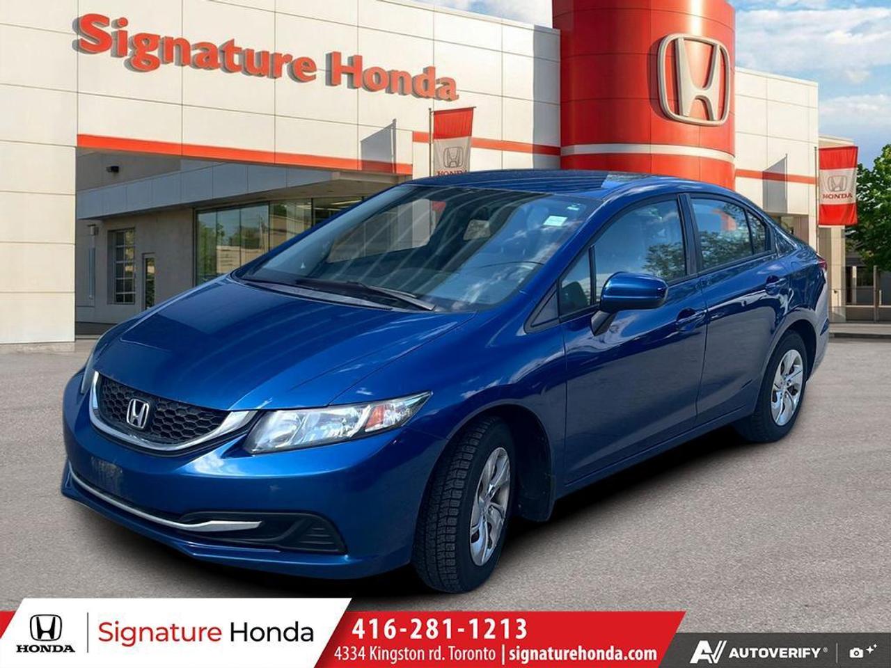 Used 2014 Honda Civic Sedan LX for sale in Scarborough, ON