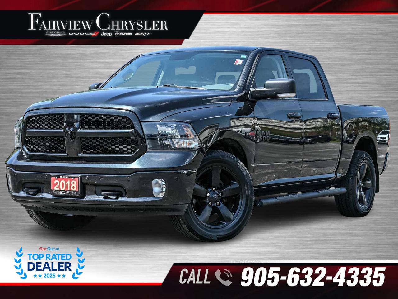 2018 RAM 1500 SLT BUCKETS   HEATED SEATS   BACK UP CAM   DIESEL Photo