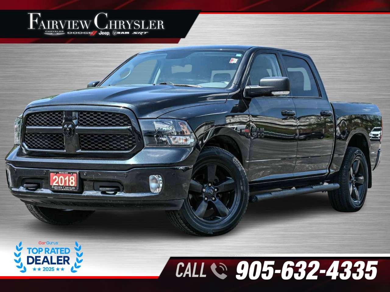 2018 RAM 1500 Big Horn 4x4 Crew Cab 5'7 Box AS-IS YOU SAFETY YOU SAVE   DIESEL   BUCKETS Photo0