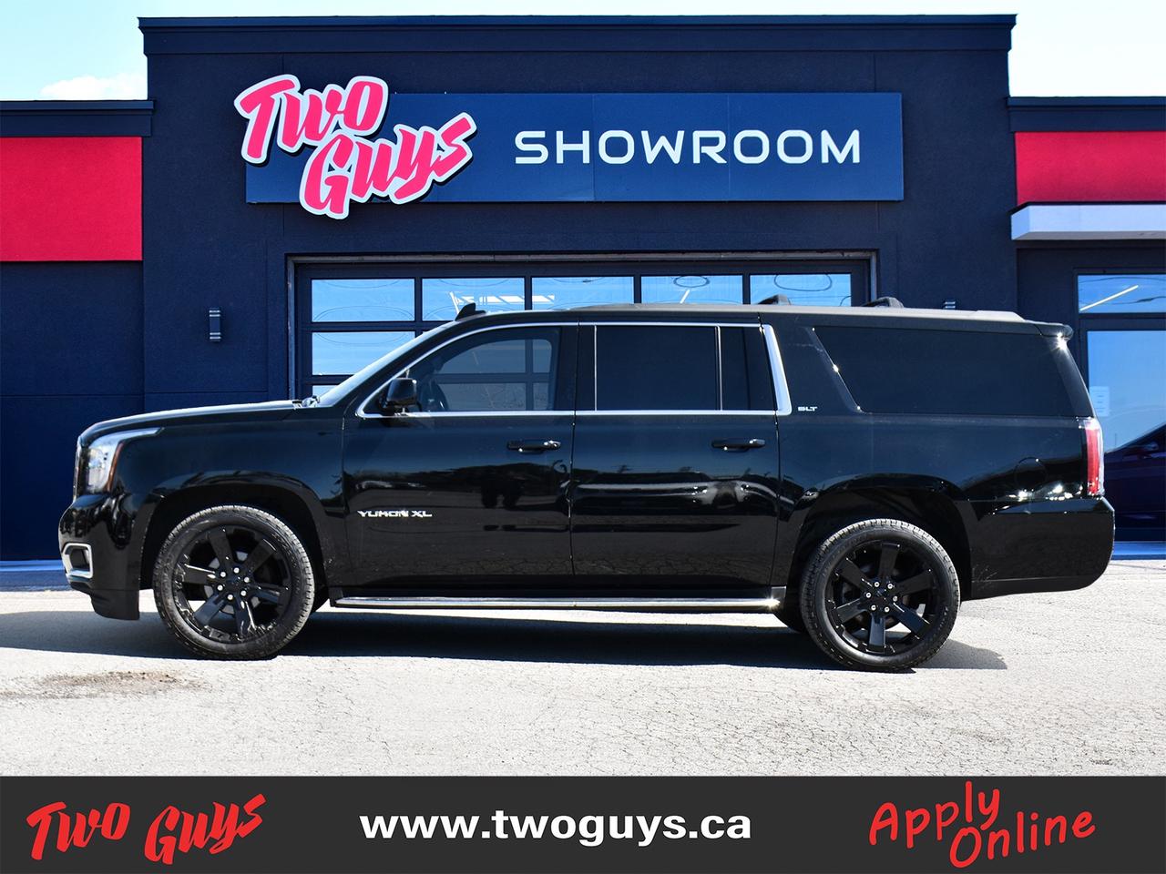 2019 GMC Yukon XL SLT 5.3L 4WD   7 Pass   Leather   DVD   Nav   Sunr Photo4