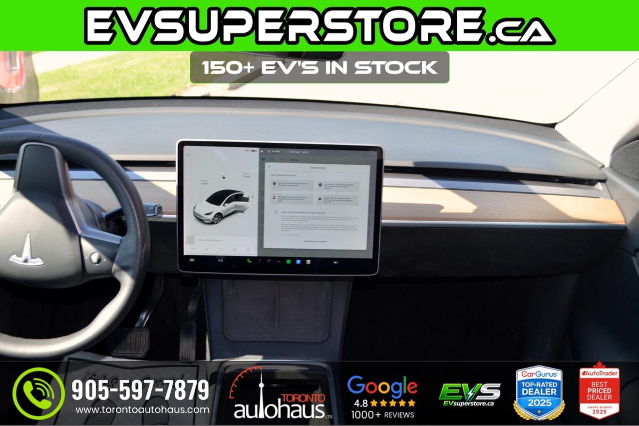 2021 Tesla Model Y AWD I 150+ EV's at EVSUPERSTORE.ca Photo