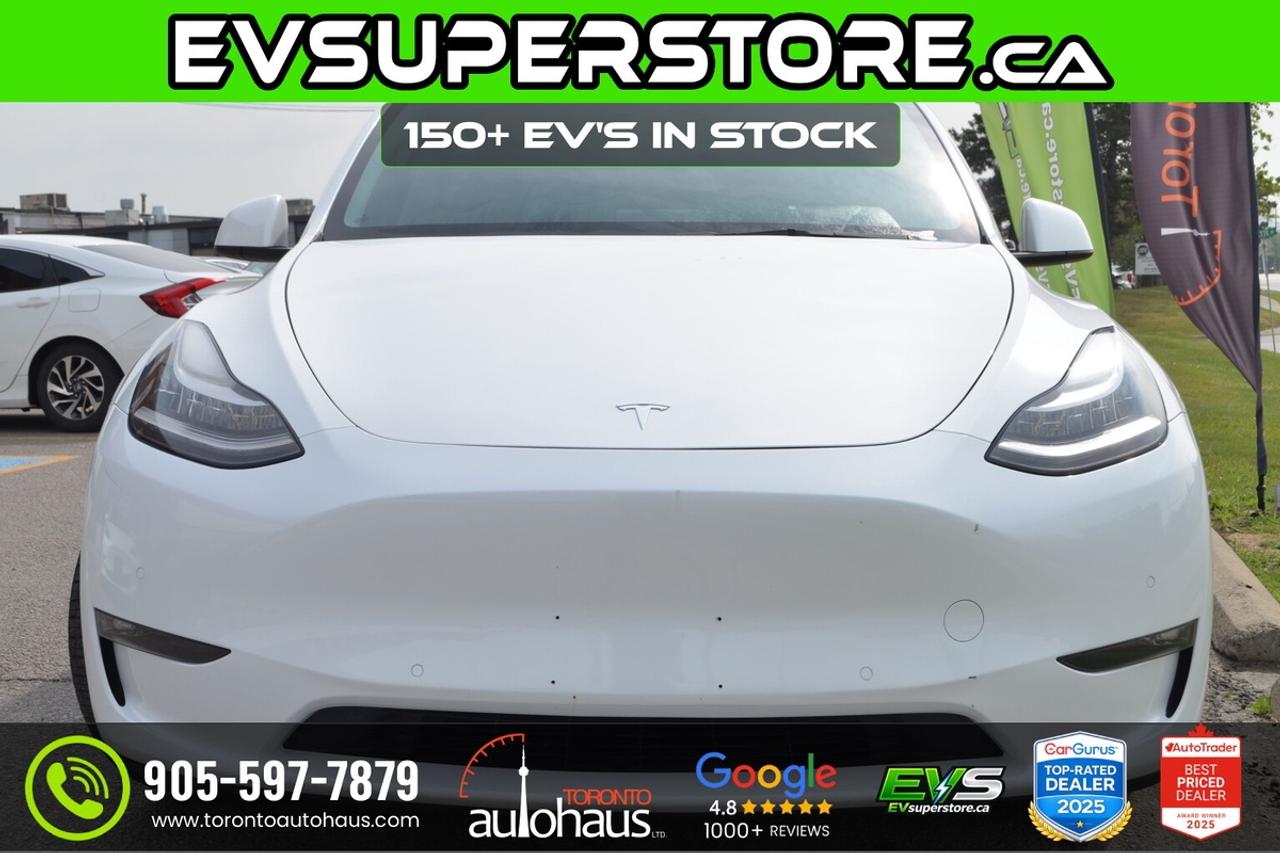 2022 Tesla Model Y LR AWD 150+ EV's at EVSUPERSTORE.ca Photo