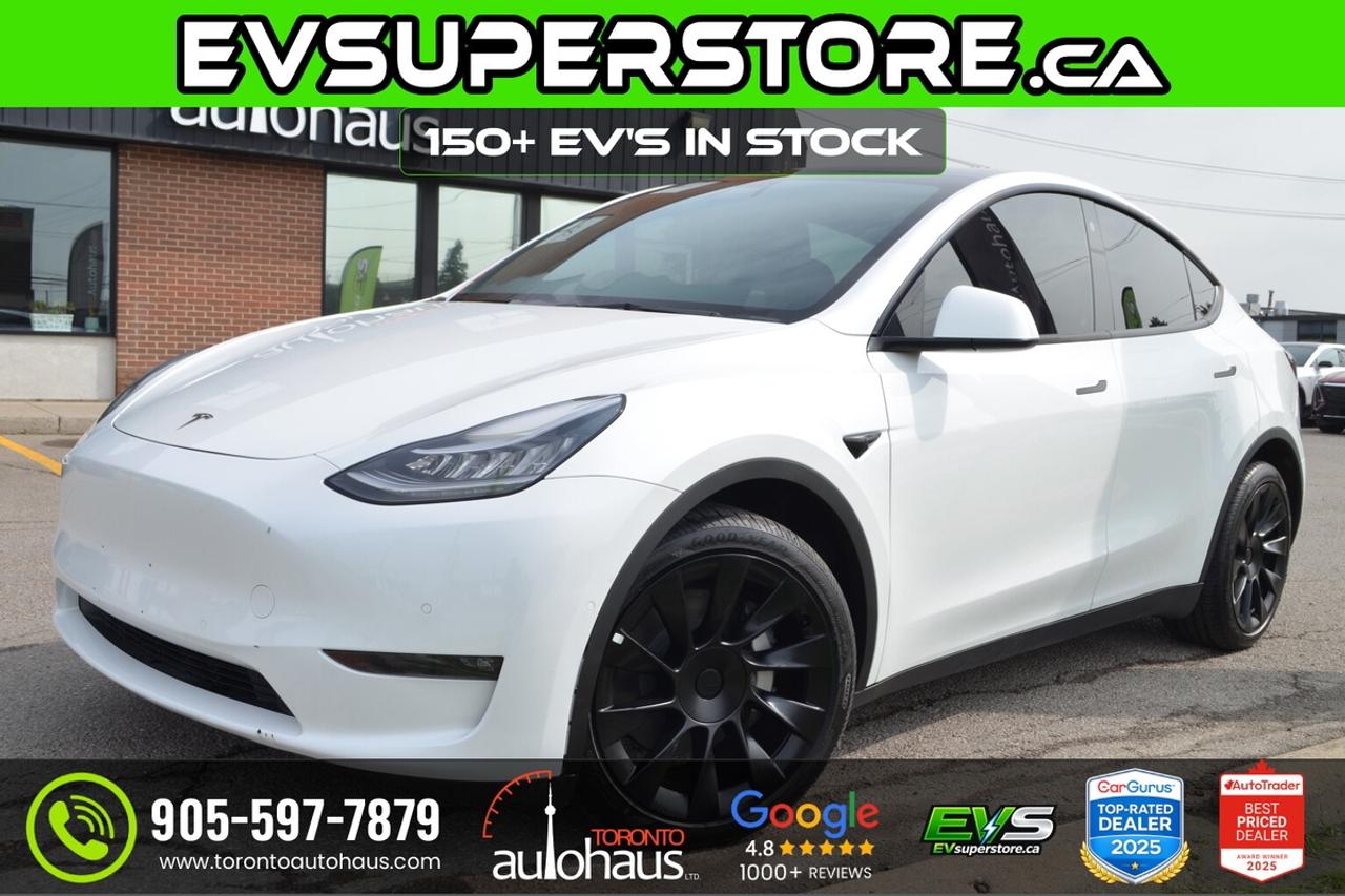 2022 Tesla Model Y LR AWD 150+ EV's at EVSUPERSTORE.ca Photo0