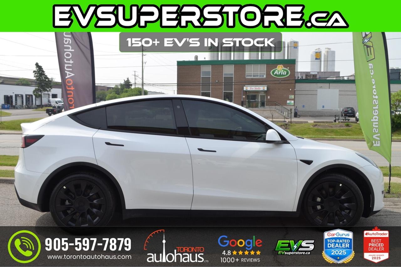 2022 Tesla Model Y LR AWD 150+ EV's at EVSUPERSTORE.ca Photo4