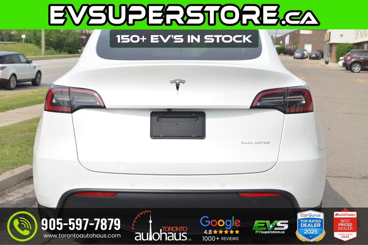 2022 Tesla Model Y LR AWD 150+ EV's at EVSUPERSTORE.ca Photo