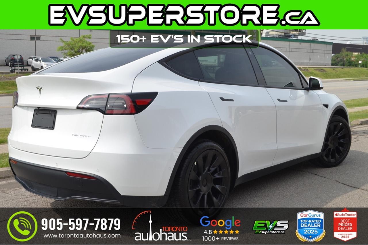 2022 Tesla Model Y LR AWD 150+ EV's at EVSUPERSTORE.ca Photo