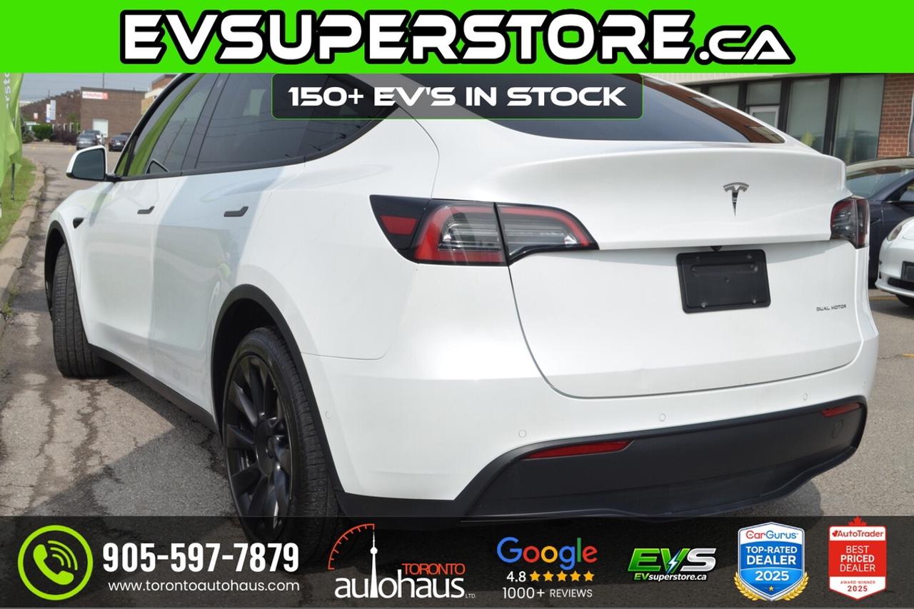 2022 Tesla Model Y LR AWD 150+ EV's at EVSUPERSTORE.ca Photo