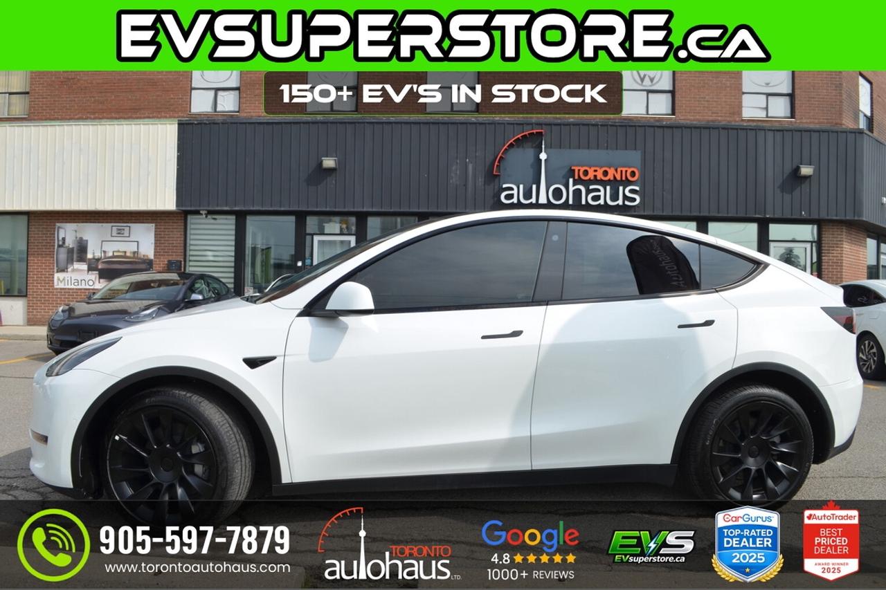 2022 Tesla Model Y LR AWD 150+ EV's at EVSUPERSTORE.ca Photo
