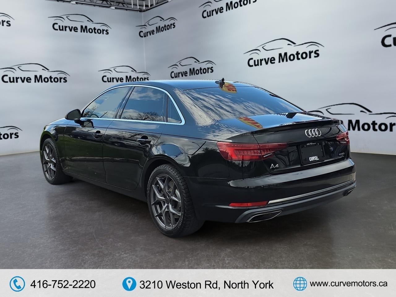 2019 Audi A4 Progressiv * CARPLAY / 360 CAMERA / BLIND SPOT / R Photo