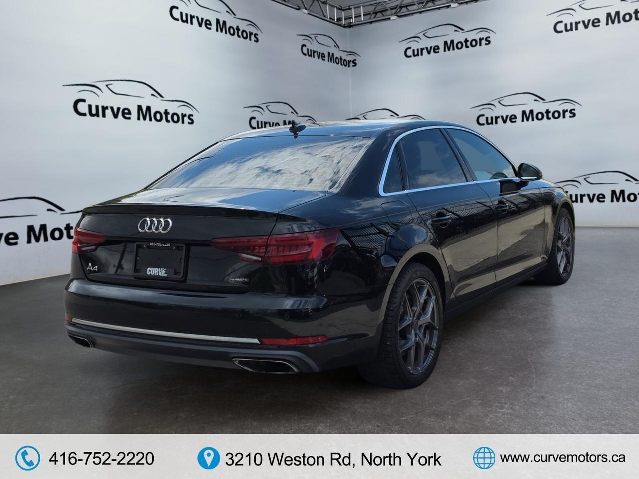 2019 Audi A4 Progressiv * CARPLAY / 360 CAMERA / BLIND SPOT / R Photo