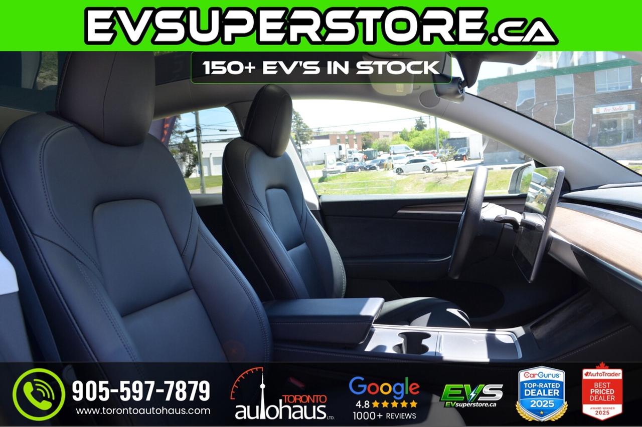 2023 Tesla Model Y LR AWD 150+ EV's at EVSUPERSTORE.ca Photo