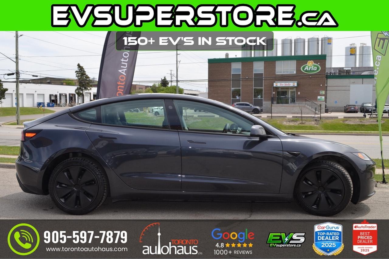 2025 Tesla Model 3 LR AWD 150+ EV's at EVSUPERSTORE.ca Photo