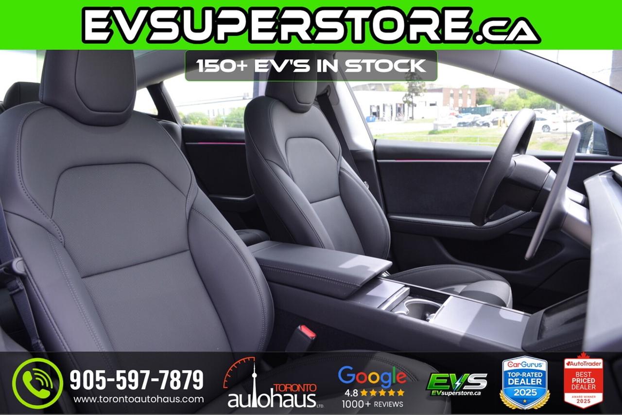 2025 Tesla Model 3 LR AWD 150+ EV's at EVSUPERSTORE.ca Photo