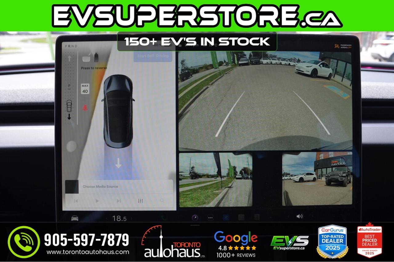 2025 Tesla Model 3 LR AWD 150+ EV's at EVSUPERSTORE.ca Photo