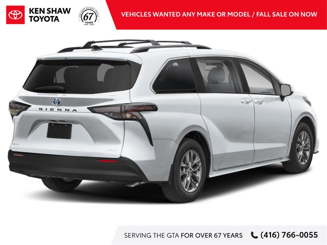 2026 Toyota Sienna XLE 8-Passenger 4dr Front-Wheel Drive Passenger Van Photo
