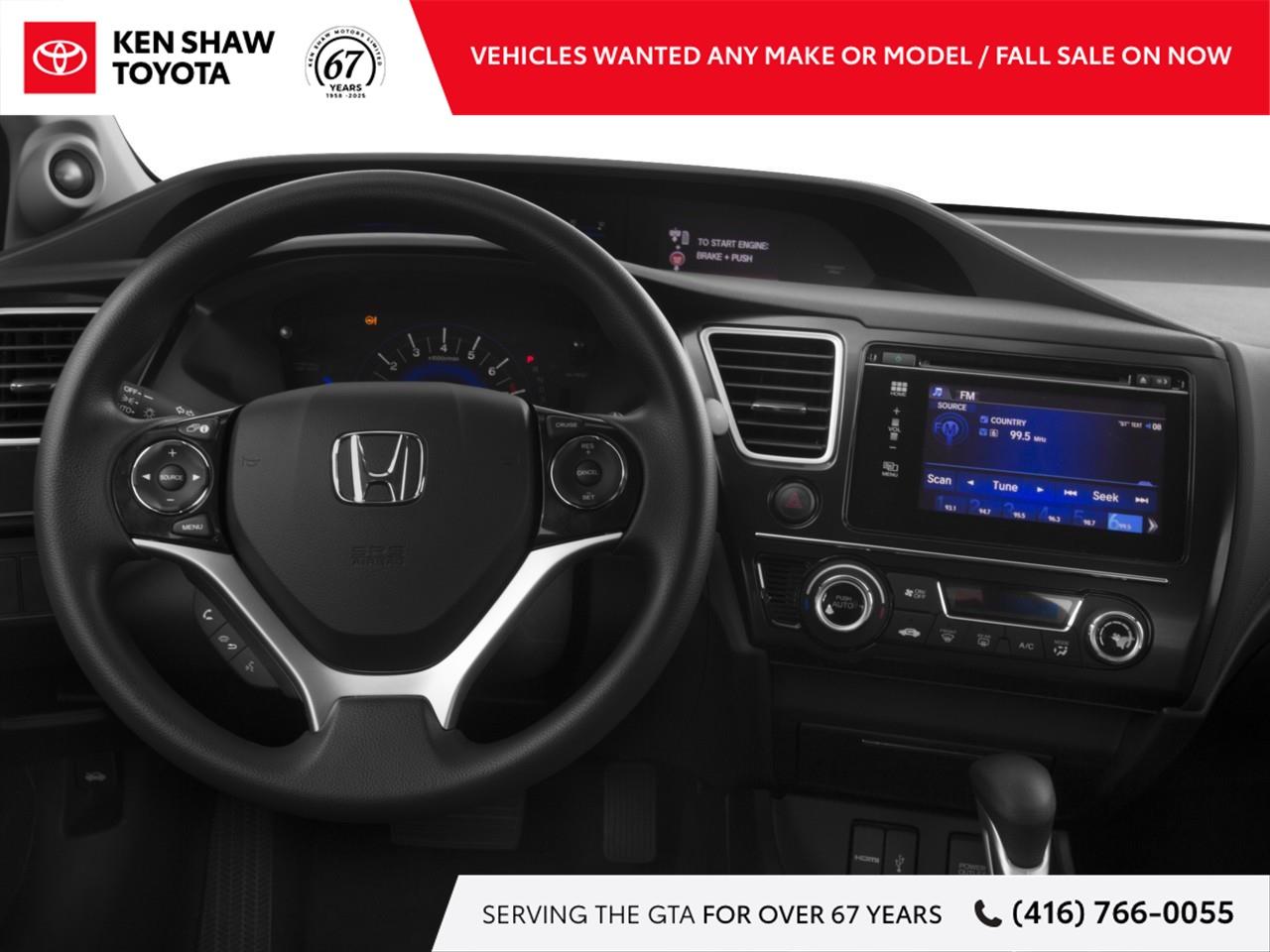 2015 Honda Civic EX (CVT) 2dr Coupe Photo0