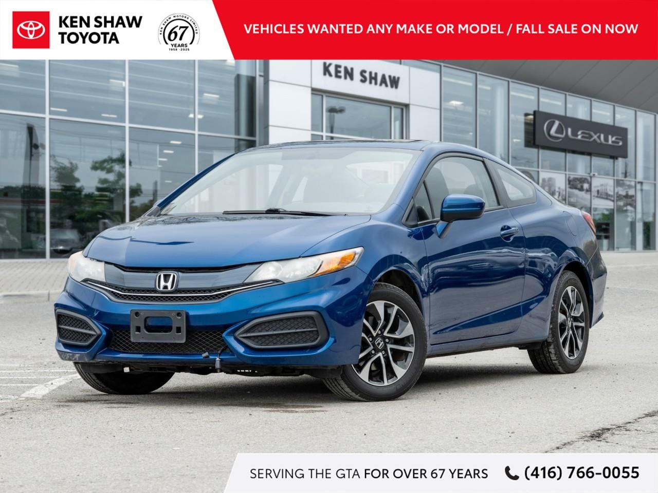 2015 Honda Civic EX (CVT) 2dr Coupe Photo0