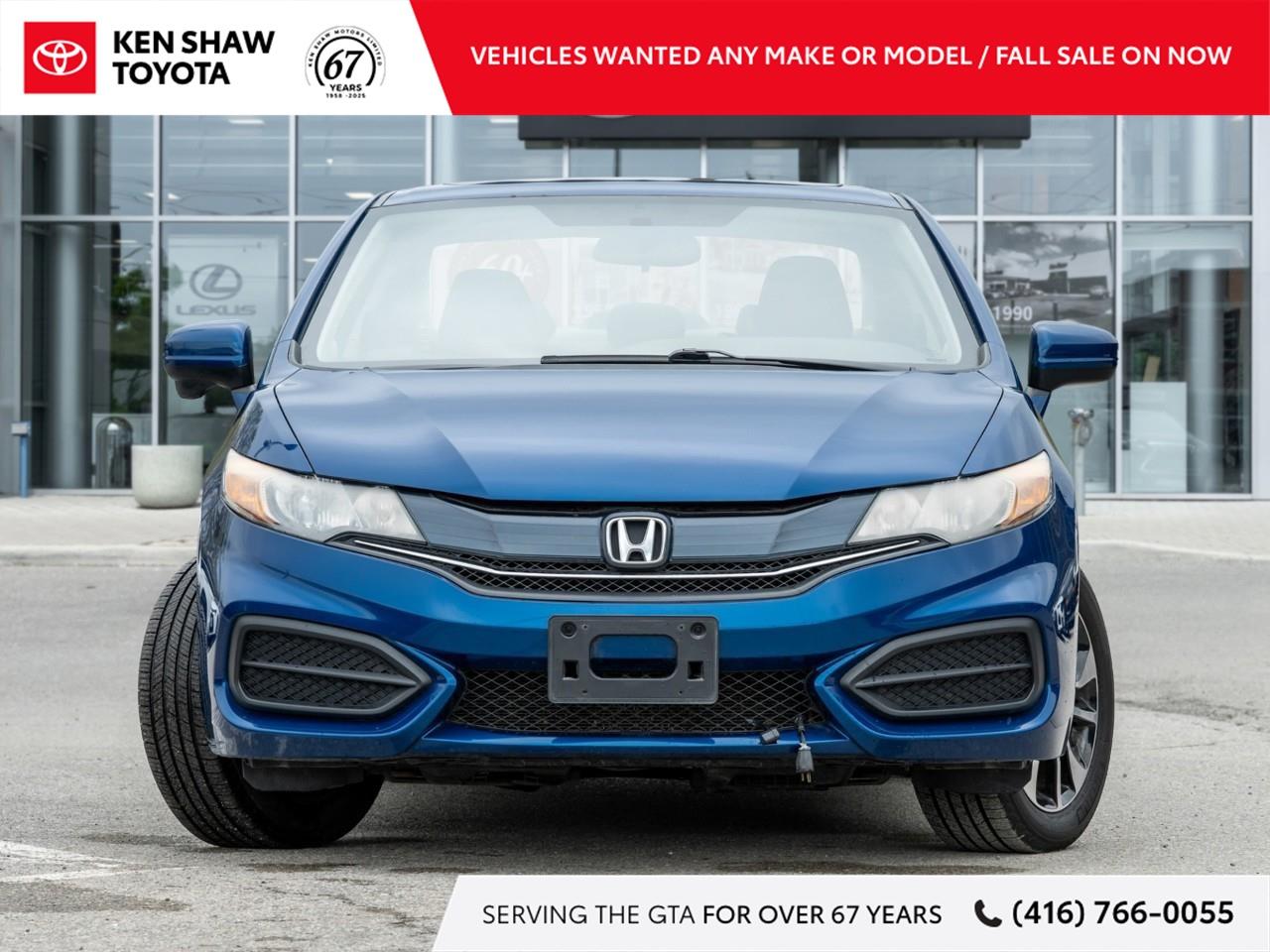 2015 Honda Civic EX (CVT) 2dr Coupe Photo