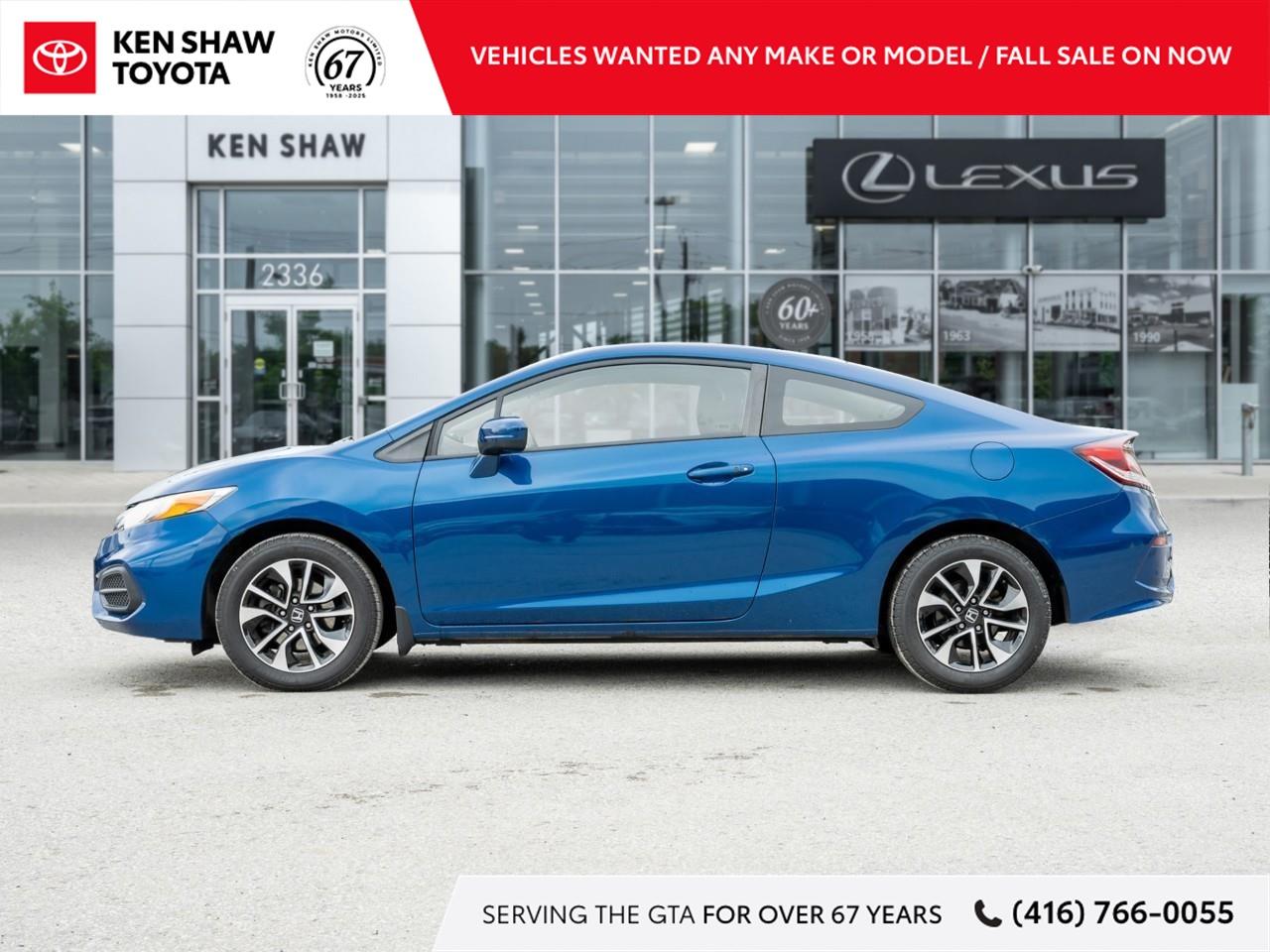 2015 Honda Civic EX (CVT) 2dr Coupe Photo2