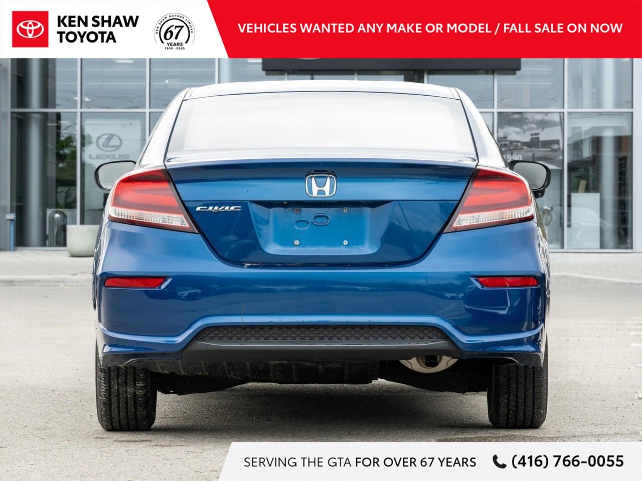 2015 Honda Civic EX (CVT) 2dr Coupe Photo