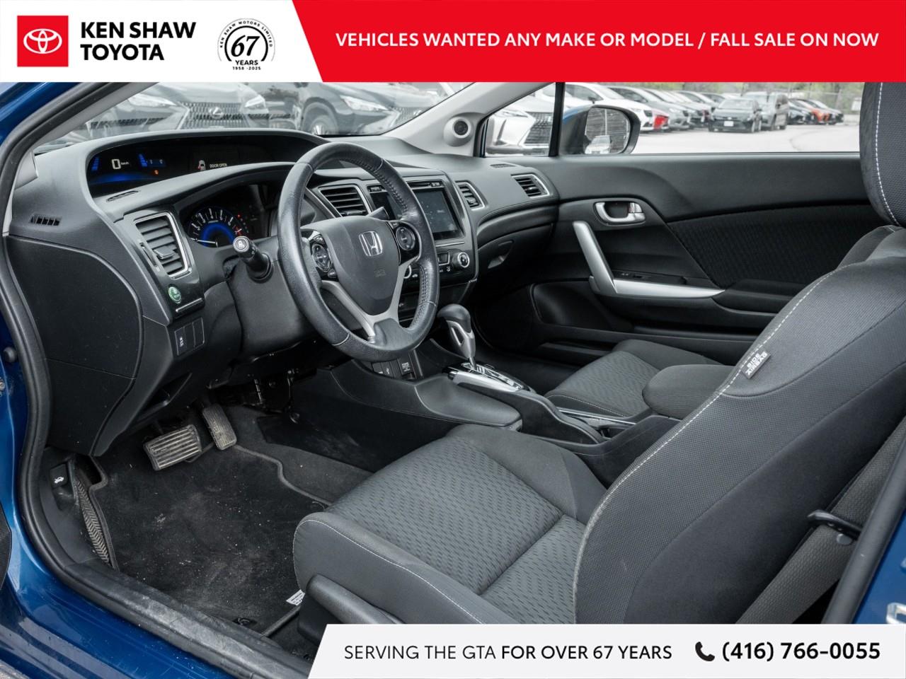 2015 Honda Civic EX (CVT) 2dr Coupe Photo