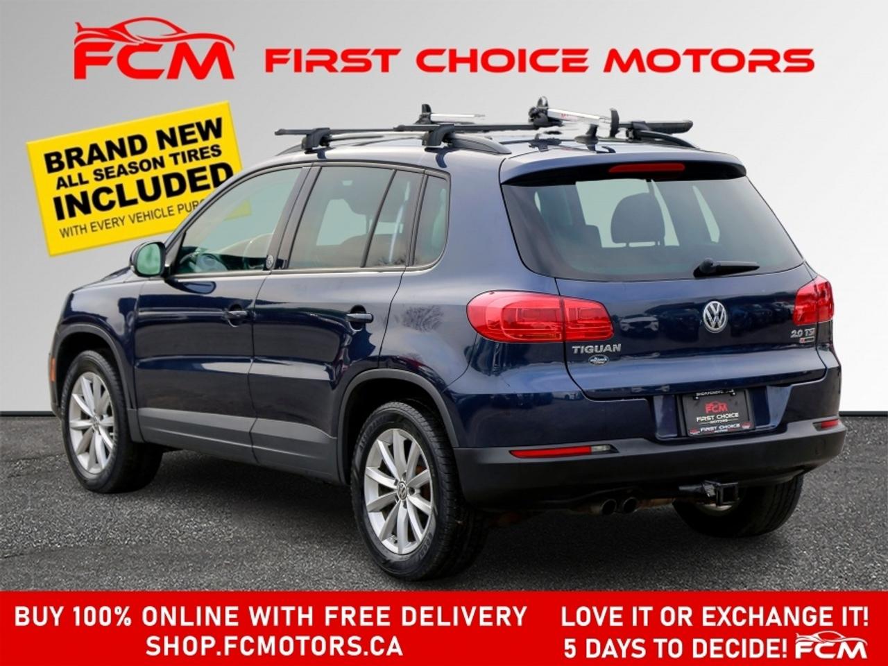 2017 Volkswagen Tiguan WOLFSBURG ~AUTOMATIC, FULLY CERTIFIED WITH WARRANT Photo4