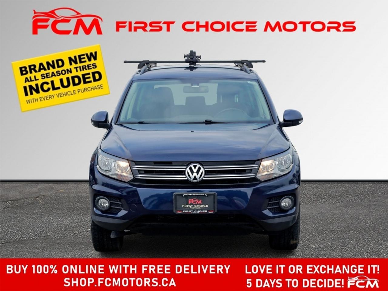 2017 Volkswagen Tiguan WOLFSBURG ~AUTOMATIC, FULLY CERTIFIED WITH WARRANT Photo